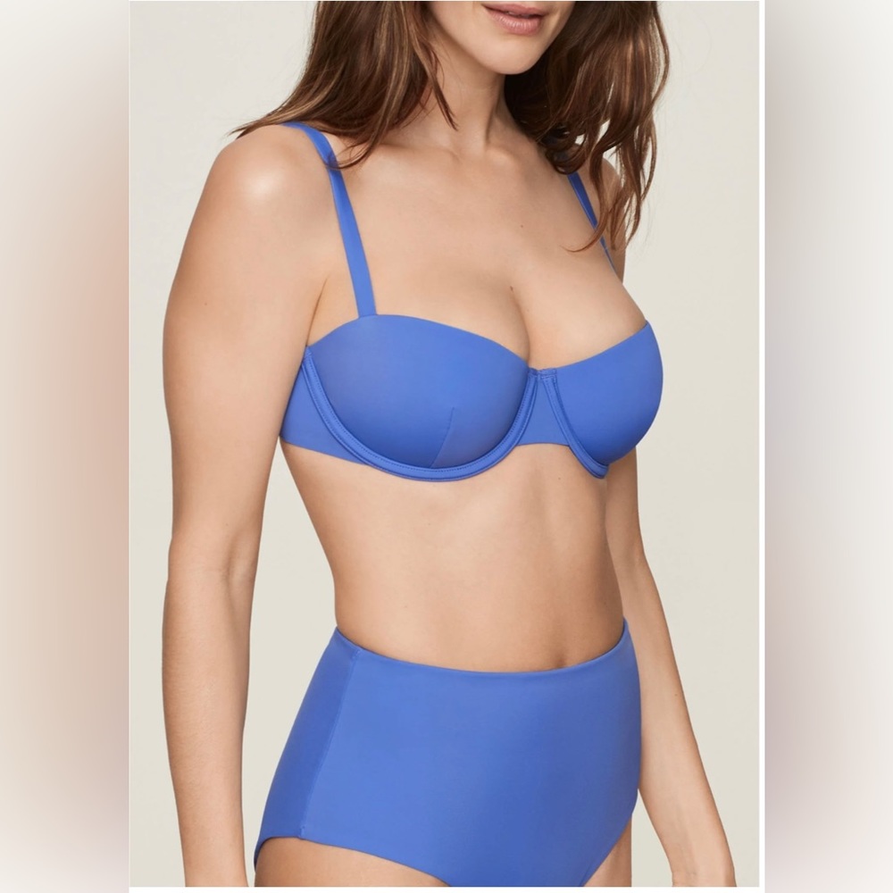 CUUP Swim Balconette top and Highwaist bottom